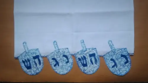 Panos de Pratos - Chanukah