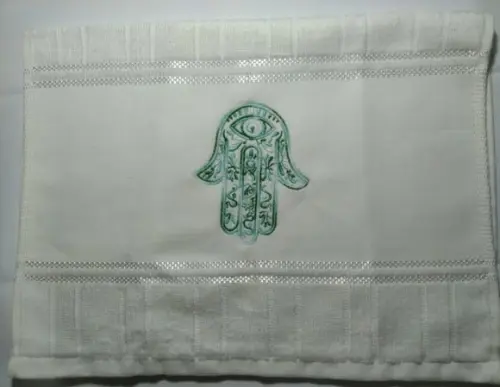 Toalha de Lavabo (toalha de Mão) - Mão Hamsá