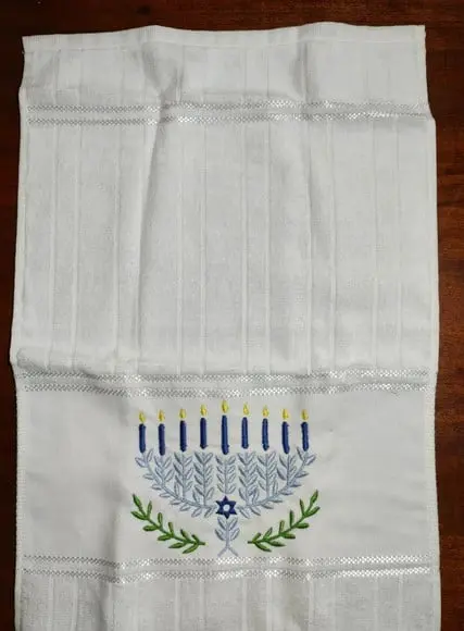 Toalha de Lavabo (toalha de Mão) Chanuka