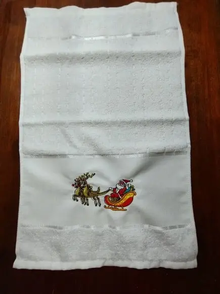 Toalha de Lavabo (toalha de Mão) Natal