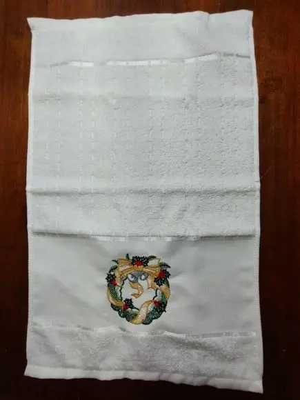 Toalha de Lavabo (toalha de Mão) Natal