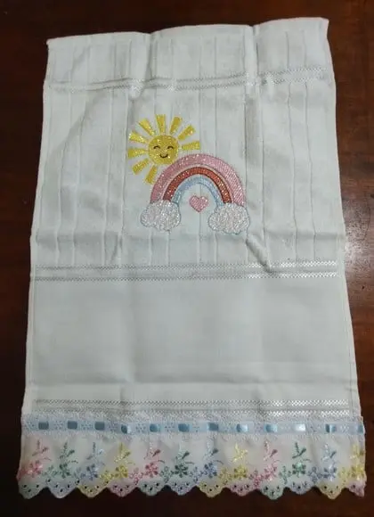 Toalha de Lavabo (toalha de Mão) Infantil