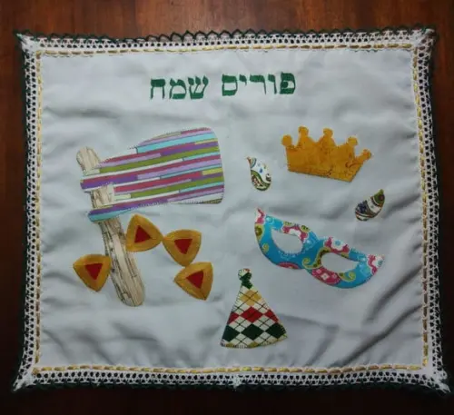 Toalha Decorada para Cobrir Bandeja - Pudim