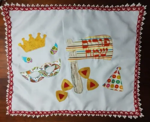 Toalha Decorada para Cobrir Bandeja - Pudim