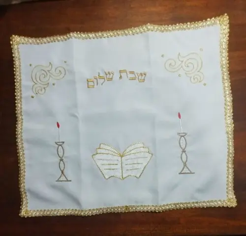 Capa para Garrafa de Vinho ou Suco -shabat
