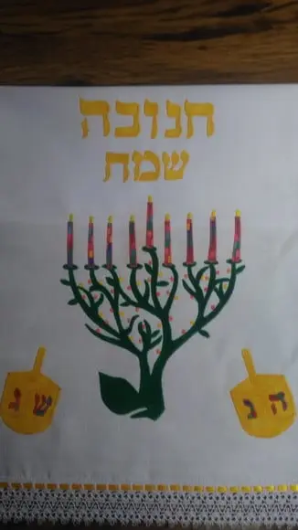 Panos de Pratos - Chanukah