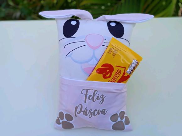 Almofada porta chocolate Coelho