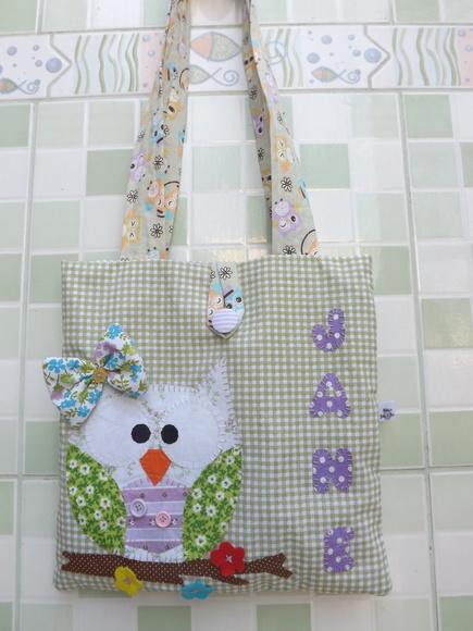 Bolsinha Personalizada Coruja