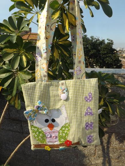 Bolsinha Personalizada Coruja