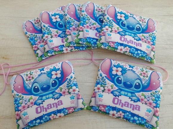 Bolsinha Stitch Tira Colo