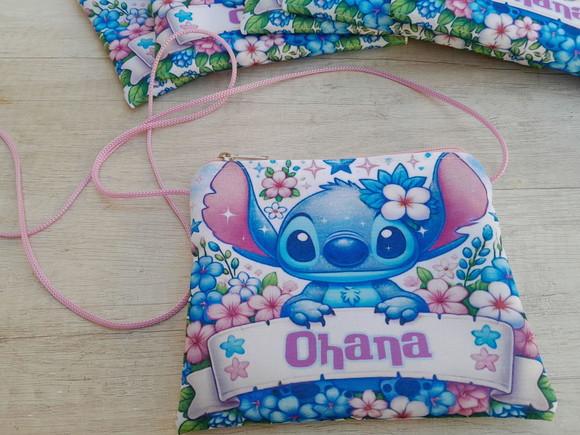 Bolsinha Stitch Tira Colo