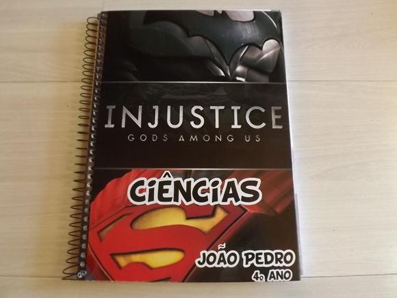 Caderno Personalizado Heróis