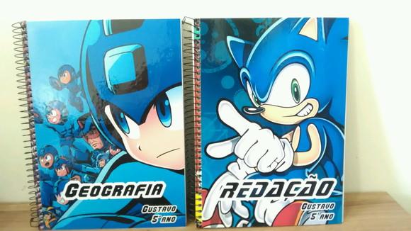 Caderno Personalizado Games