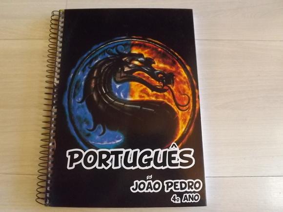 Caderno Personalizado Mortal Kombat