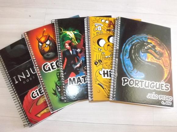 Caderno Personalizado Hora de Aventura