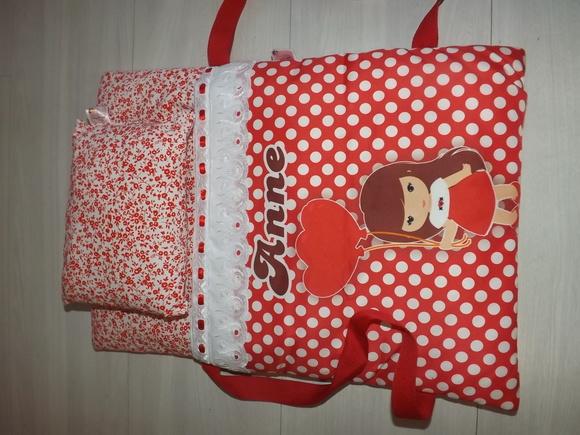 Caminha de Boneca Portátil Personalizada