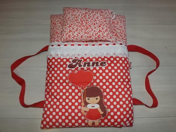 Caminha de Boneca Portátil Personalizada