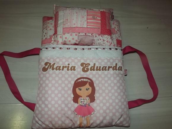 Caminha de Boneca Portátil Personalizada