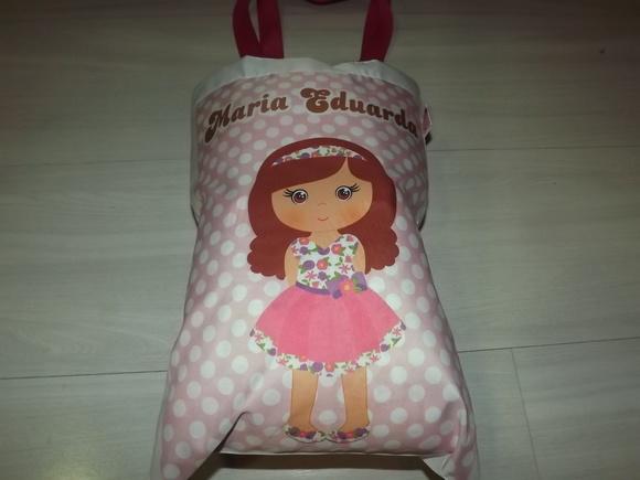 Caminha de Boneca Portátil Personalizada