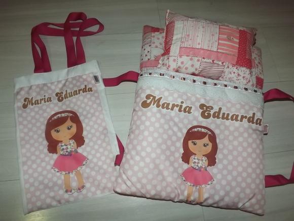 Caminha de Boneca Portátil Personalizada