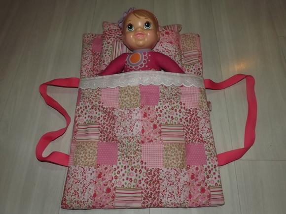 Caminha de Boneca Portátil Personalizada