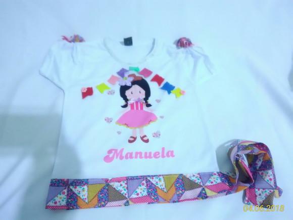 Camisa Customizada Festa Junina