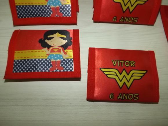 Carteira Mulher Maravilha Cute