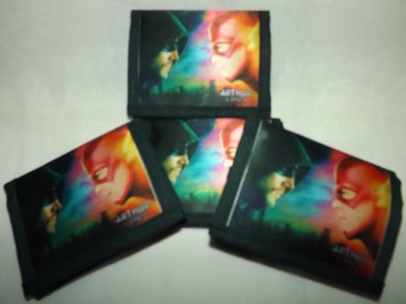 Carteira Personalizada Arrow e Flash
