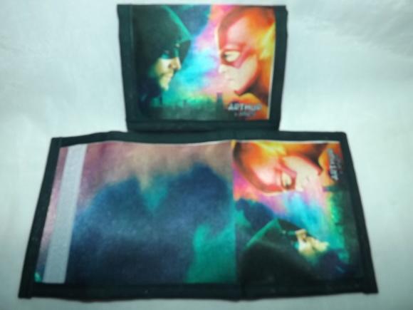 Carteira Personalizada Arrow e Flash