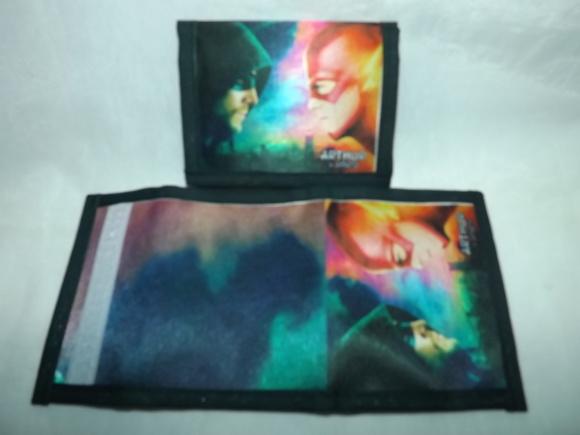 Carteira Personalizada Arrow e Flash