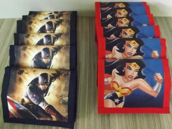 Carteira Personalizada Capitão América