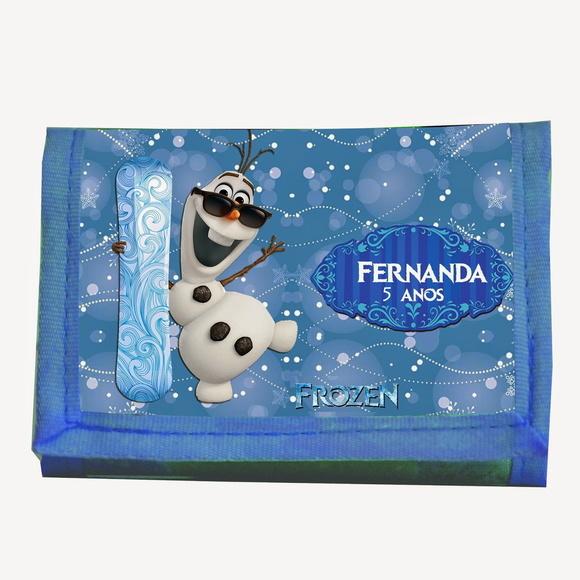 Carteira Personalizada Frozen