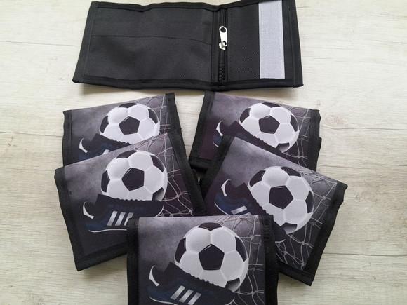 Carteira Personalizada Futebol Chuteira Preta