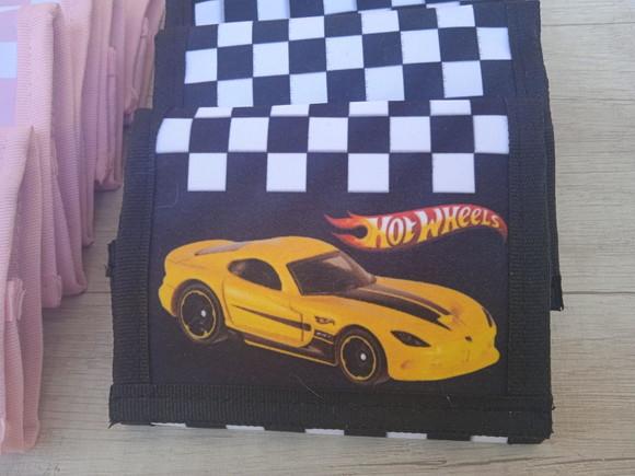 Carteira Personalizada Hot Wheels