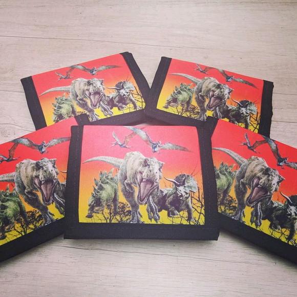 Carteira Personalizada Jurrasic Park