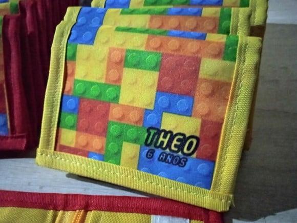 Carteira Personalizada Lego