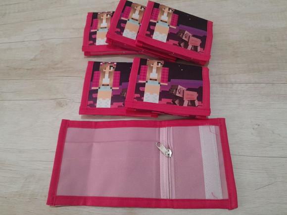 Carteira Personalizada Minecraft Menina