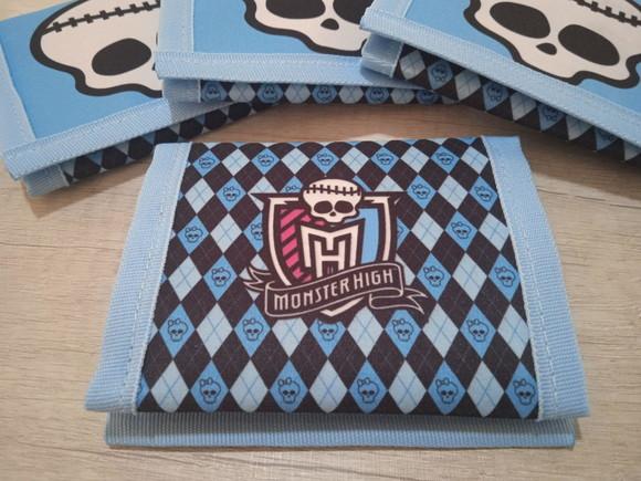 Carteira Personalizada Monster High Menino