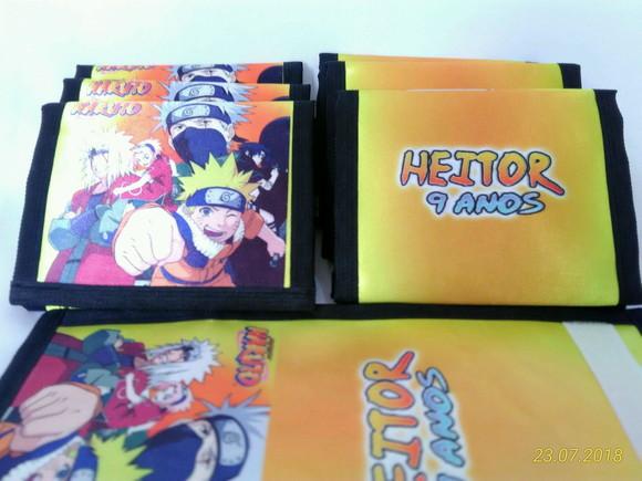 Carteira Personalizada Naruto