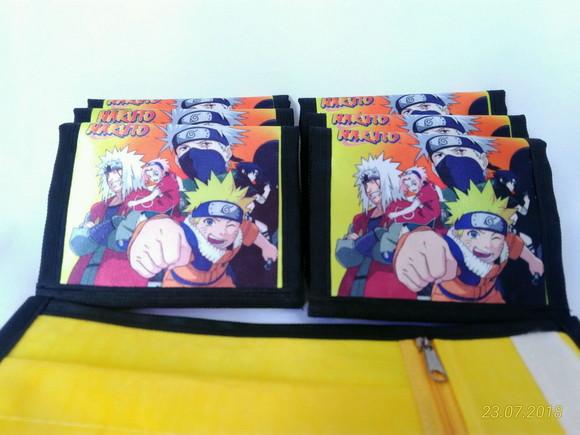 Carteira Personalizada Naruto