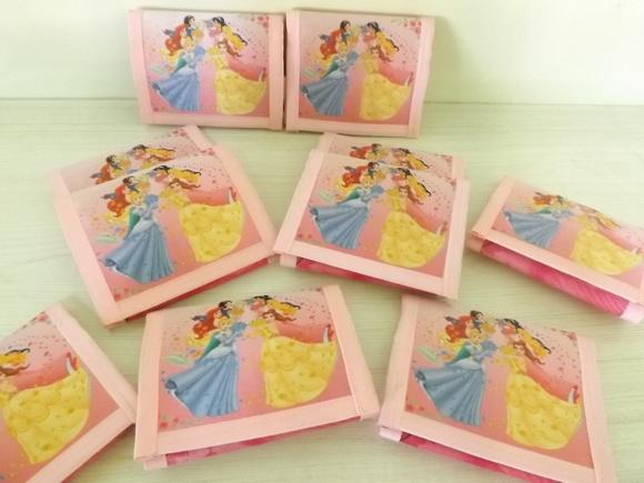 Carteira Personalizada Princesas