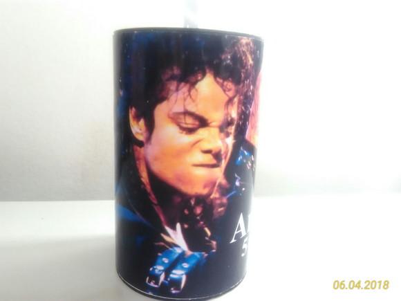 Cofrinho Personalizado Michael Jackson