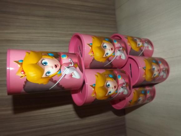 Cofrinho Personalizado Princesa Mario