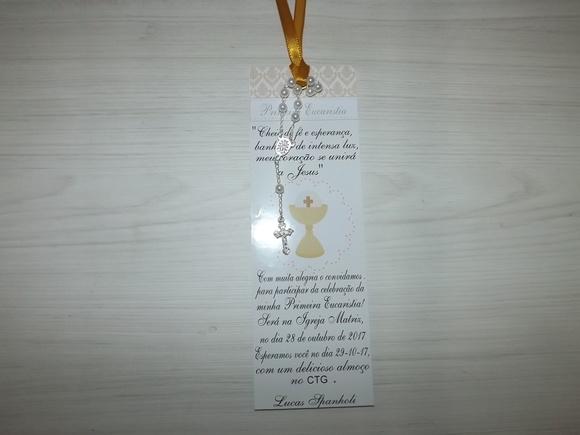 Convite Primeira Comunhão Com Tercinho