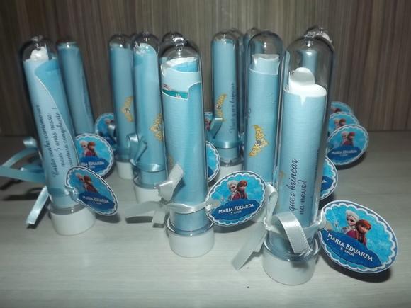 Convite Tubete Frozen