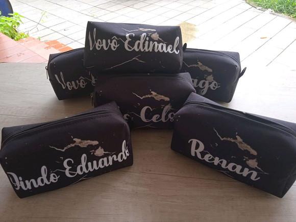 Estojo box Personalizado 15 anos preto