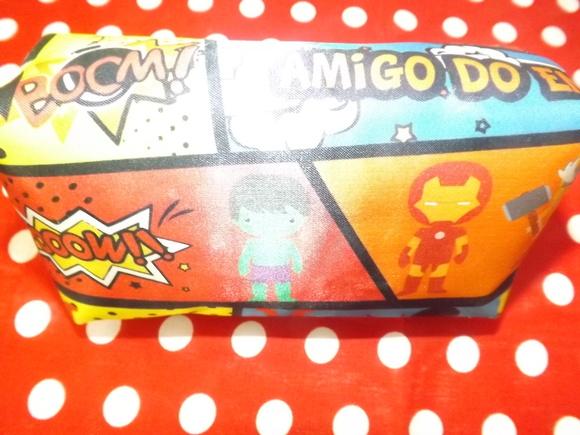 Estojo Box Personalizado Heróis