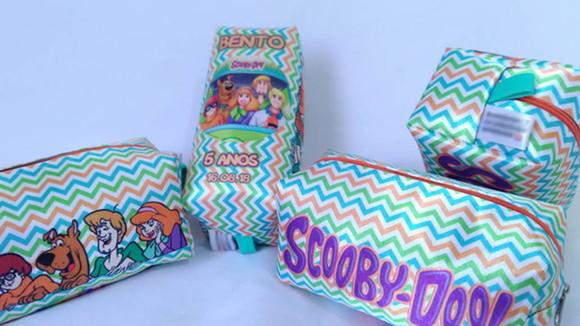 Estojo box Personalizado Scooby Doo II