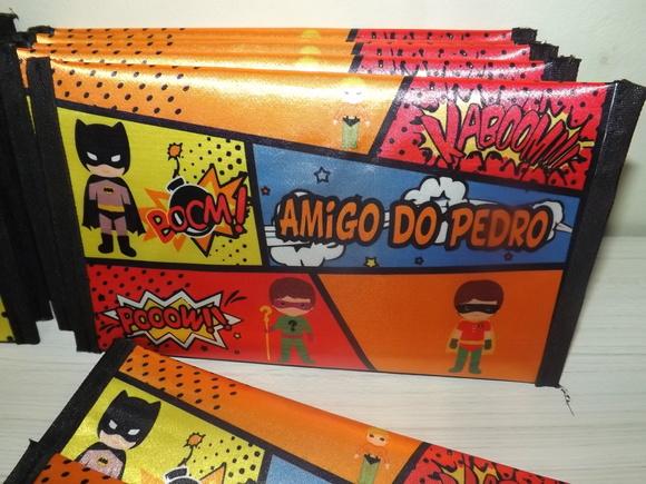 Estojo Personalizado Liga da Justiça