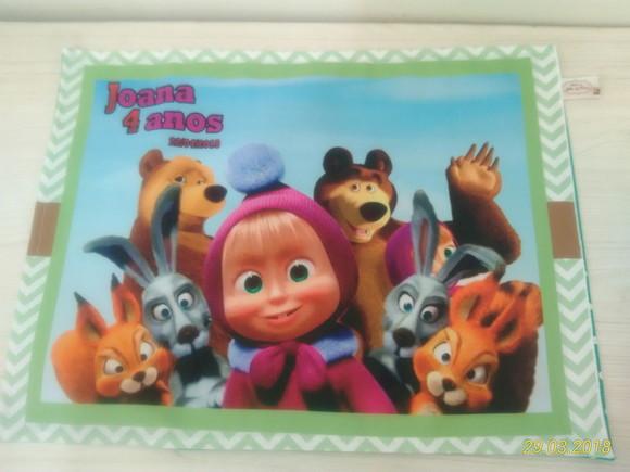 Jogo americano A menina e o Urso Menino
